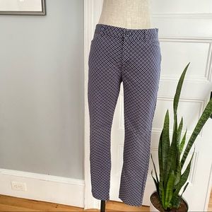 Gap geometric floral work pants
